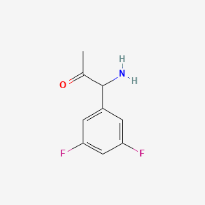 1-Amino-1-(3,5-difluorophenyl)acetone - 