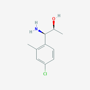 (1R,2S)-1-Amino-1-(4-chloro-2-methylphenyl)propan-2-OL - 
