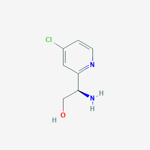 (2r)-2-Amino-2-(4-chloro(2-pyridyl))ethan-1-ol - 