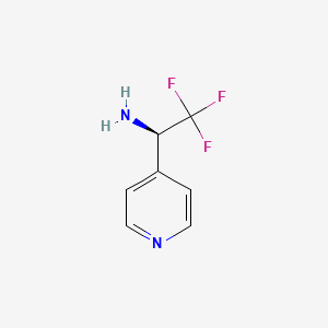 (R)-2,2,2-Trifluoro-1-(pyridin-4-YL)ethan-1-amine - 