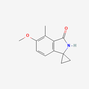 5'-Methoxy-4'-methylspiro[cyclopropane-1,1'-isoindolin]-3'-one - 