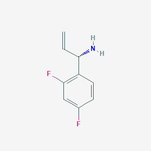 (1S)-1-(2,4-Difluorophenyl)prop-2-enylamine - 