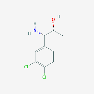 (1S,2R)-1-Amino-1-(3,4-dichlorophenyl)propan-2-OL - 