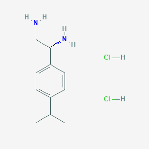 (1R)-1-[4-(Methylethyl)phenyl]ethane-1,2-diamine 2hcl - 