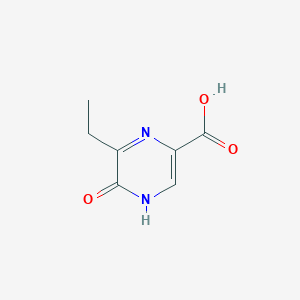 6-Ethyl-5-oxo-4,5-dihydropyrazine-2-carboxylic acid - 
