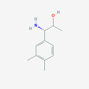 (1S)-1-Amino-1-(3,4-dimethylphenyl)propan-2-OL - 