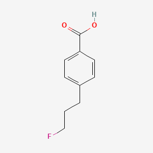 4-(3-Fluoropropyl)benzoic acid - 