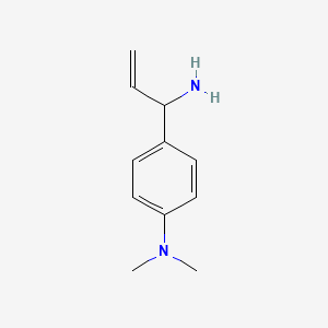4-(1-Aminoallyl)-N,N-dimethylaniline2hcl - 