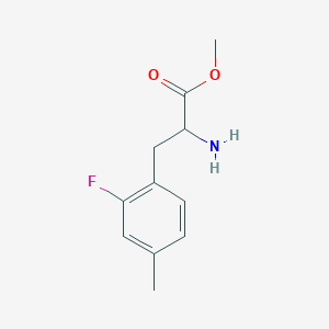(S)-2-Amino-3-(2-fluoro-4-methyl-phenyl)-propionic acid methyl ester - 