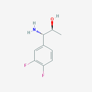 (1S,2S)-1-Amino-1-(3,4-difluorophenyl)propan-2-OL - 