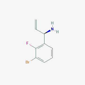 (1R)-1-(3-Bromo-2-fluorophenyl)prop-2-enylamine - 