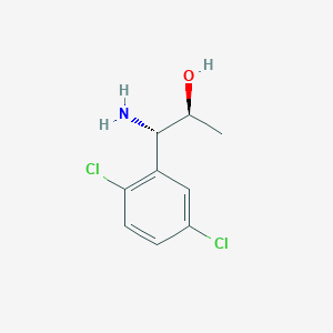 (1S,2S)-1-Amino-1-(2,5-dichlorophenyl)propan-2-OL - 