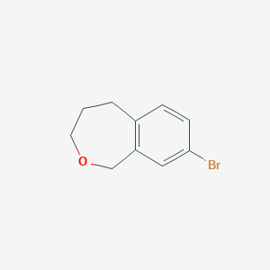8-Bromo-1,3,4,5-tetrahydrobenzo[C]oxepine - 