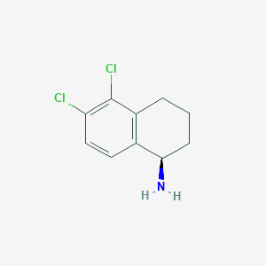 (R)-5,6-Dichloro-1,2,3,4-tetrahydronaphthalen-1-amine - 