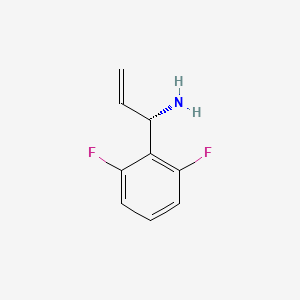 (1S)-1-(2,6-Difluorophenyl)prop-2-enylamine - 