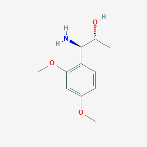 (1R,2R)-1-Amino-1-(2,4-dimethoxyphenyl)propan-2-OL - 