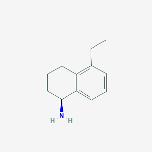 (S)-5-Ethyl-1,2,3,4-tetrahydronaphthalen-1-amine - 