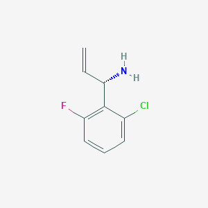 (1S)-1-(2-Chloro-6-fluorophenyl)prop-2-enylamine - 