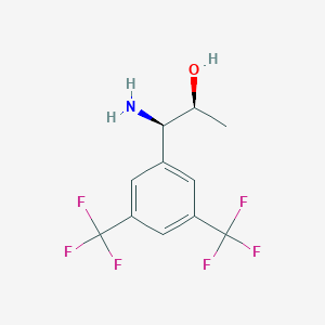 (1R,2S)-1-Amino-1-[3,5-bis(trifluoromethyl)phenyl]propan-2-OL - 
