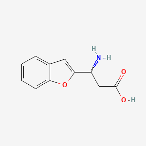 (3R)-3-amino-3-(1-benzofuran-2-yl)propanoic acid - 