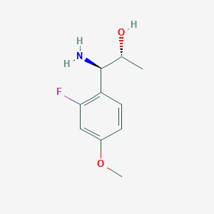 (1R,2R)-1-Amino-1-(2-fluoro-4-methoxyphenyl)propan-2-OL - 