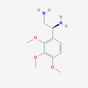 (1S)-1-(2,3,4-Trimethoxyphenyl)ethane-1,2-diamine - 
