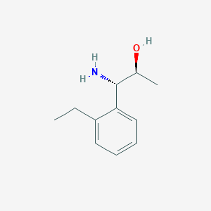 (1S,2S)-1-amino-1-(2-ethylphenyl)propan-2-ol - 