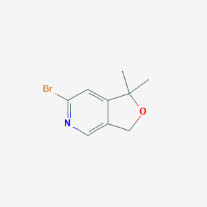 6-Bromo-1,1-dimethyl-1,3-dihydrofuro[3,4-C]pyridine - 