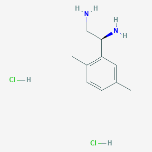 (1S)-1-(2,5-Dimethylphenyl)ethane-1,2-diamine 2hcl - 