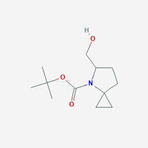 tert-Butyl 5-(hydroxymethyl)-4-azaspiro[2.4]heptane-4-carboxylate - 