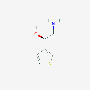 (1R)-2-amino-1-(thiophen-3-yl)ethan-1-ol - 