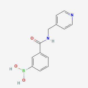 Boronic acid, b-[3-[[(4-pyridinylmethyl)amino]carbonyl]phenyl]- - 