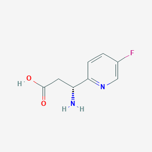 (3R)-3-Amino-3-(5-fluoropyridin-2-YL)propanoic acid - 