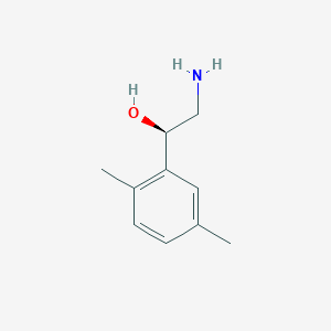 (1R)-2-amino-1-(2,5-dimethylphenyl)ethan-1-ol - 