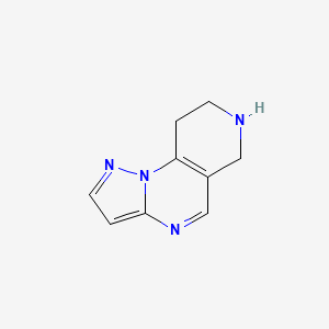 2,3,7,11-Tetraazatricyclo[7.4.0.0,2,6]trideca-1(9),3,5,7-tetraene - 