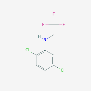 (2,5-Dichloro-phenyl)-(2,2,2-trifluoro-ethyl)-amine - 