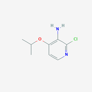 2-Chloro-4-(propan-2-yloxy)pyridin-3-amine - 173435-39-7
