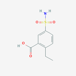 2-Ethyl-5-sulfamoylbenzoic acid - 