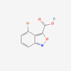 4-Bromobenzo[c]isoxazole-3-carboxylic Acid - 