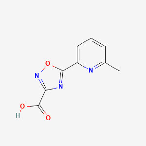 5-(6-Methylpyridin-2-yl)-1,2,4-oxadiazole-3-carboxylic acid - 