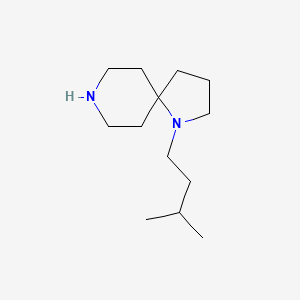 1-(3-Methylbutyl)-1,8-diazaspiro[4.5]decane - 