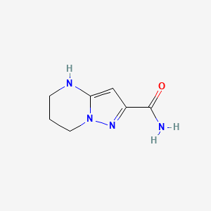 4H,5H,6H,7H-Pyrazolo[1,5-a]pyrimidine-2-carboxamide - 