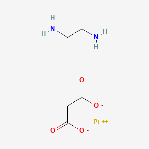 (Ethane-1,2-diamine-N,N')[malonato(2-)-O,O']platinum - 41666-77-7