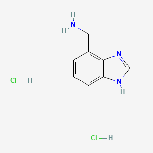 (1H-Benzo[d]imidazol-4-yl)methanamine dihydrochloride - 