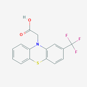 2-(2-(trifluoromethyl)-10H-phenothiazin-10-yl)acetic acid - 1179362-81-2