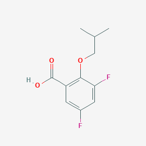 3,5-Difluoro-2-isobutoxybenzoic acid - 1443343-93-8