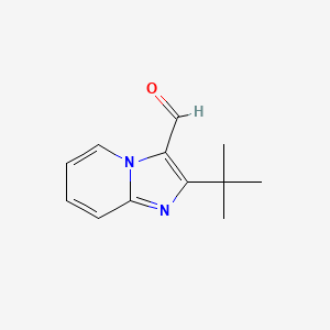 2-tert-Butylimidazo[1,2-a]pyridine-3-carbaldehyde - 