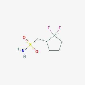 (2,2-Difluorocyclopentyl)methanesulfonamide - 