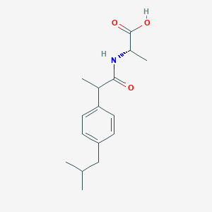 (2S)-2-(2-(4-Isobutylphenyl)propanamido)propanoic acid - 110467-60-2