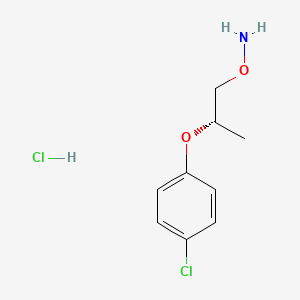 (S)-O-(2-(4-Chlorophenoxy)propyl)hydroxylamine hydrochloride - 